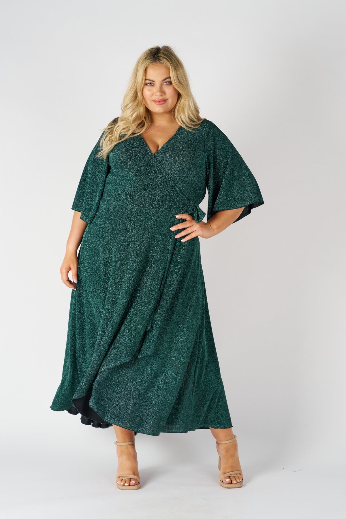 True Wrap Sparkle Dress