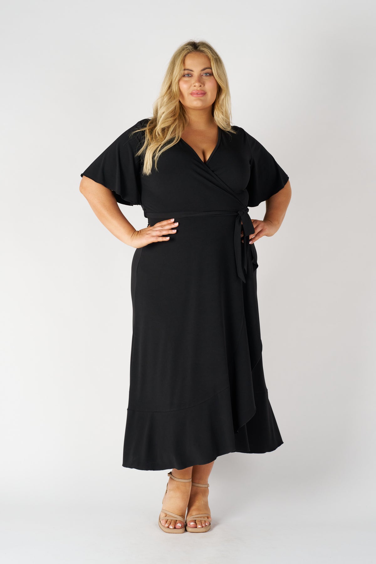 RTM3140-True Wrap Dress
