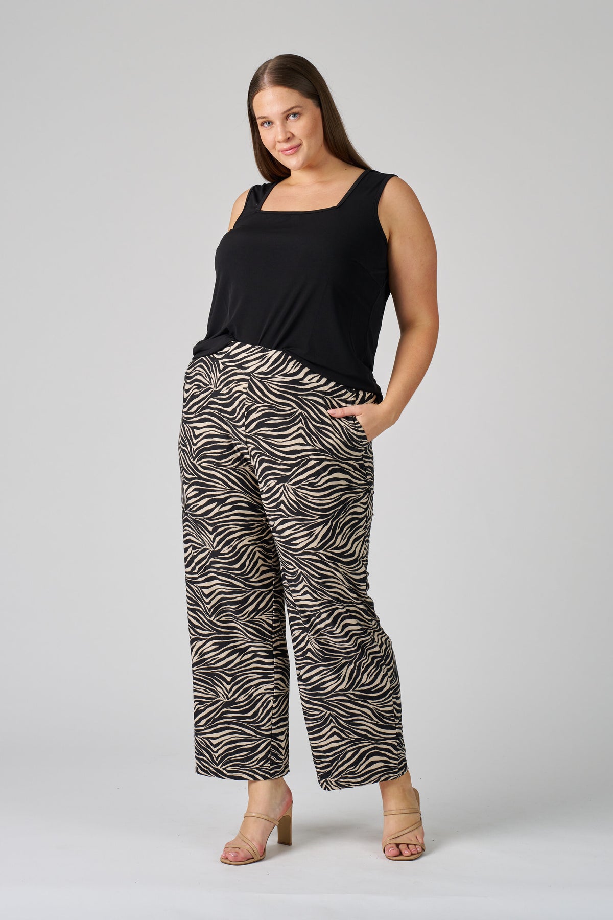 Comfy Pull-on Knit Pants