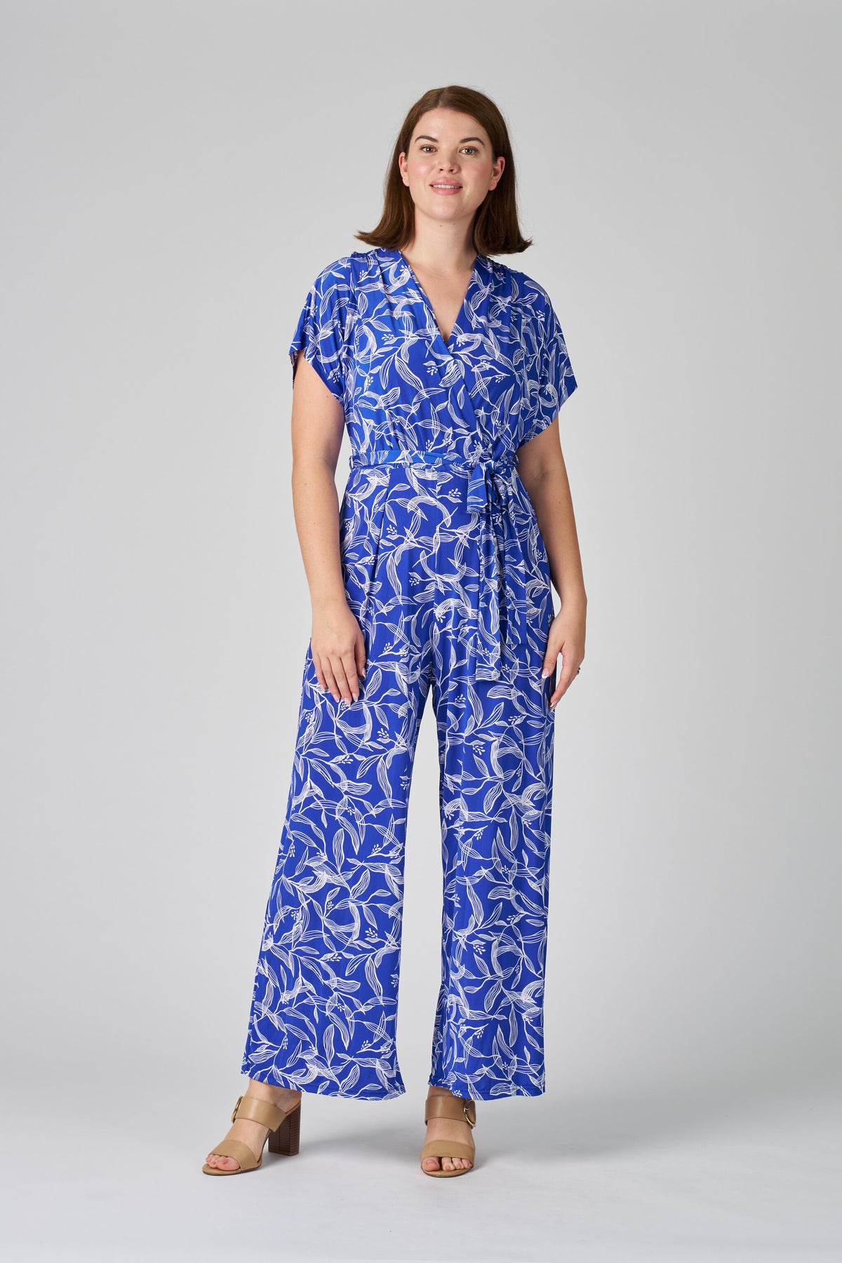Alice Faux Wrap Jumpsuit
