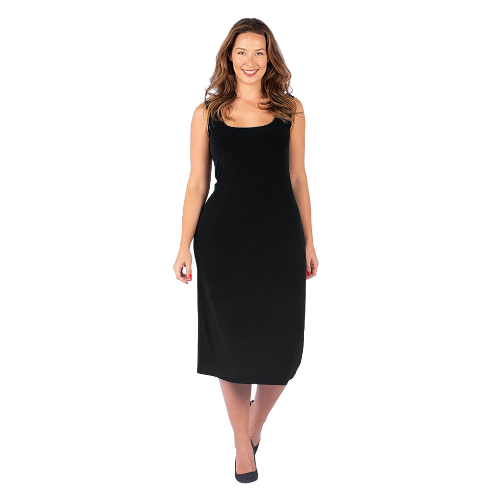 The Essential Soft Knit Midi Tank Dress