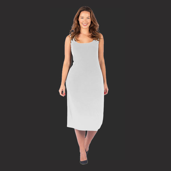 The Essential Soft Knit Midi Tank Dress