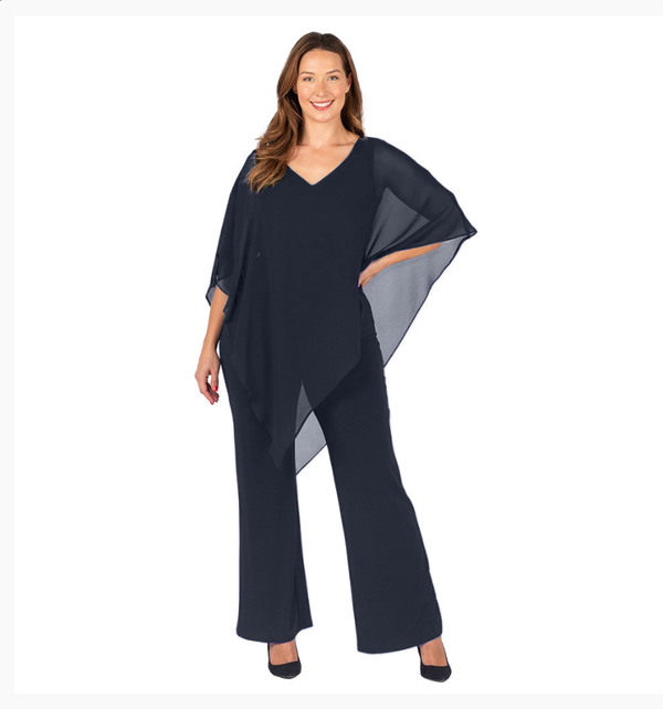 Angel Chiffon Layered Top | Two-Piece Look Kaftan Tunic