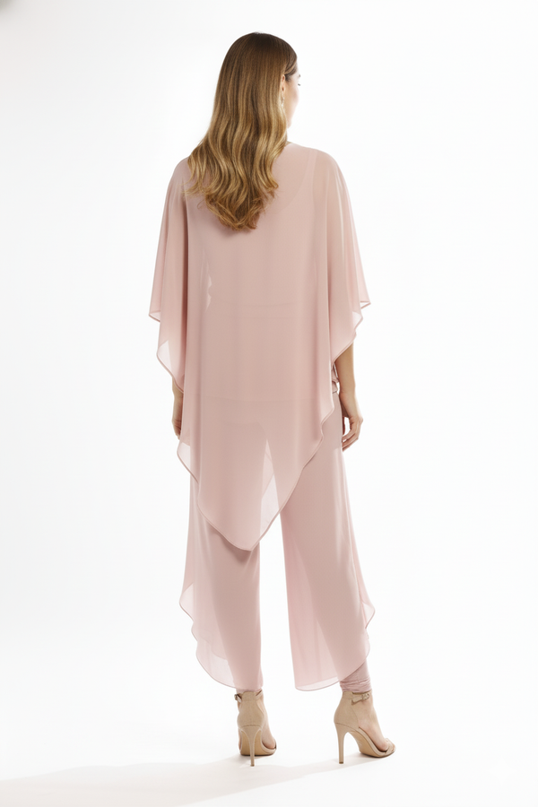 Angel Chiffon Layered Top | Two-Piece Look Kaftan Tunic