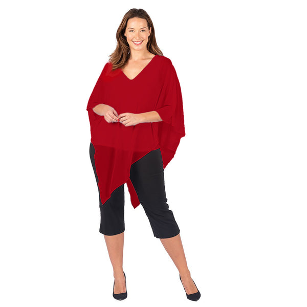 Angel Chiffon Layered Top | Two-Piece Look Kaftan Tunic