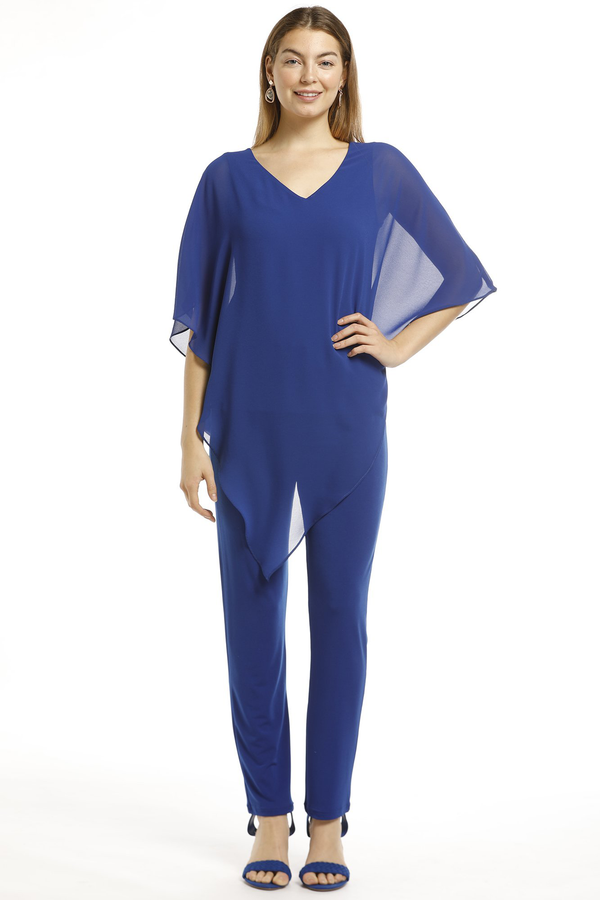 Angel Chiffon Layered Top | Two-Piece Look Kaftan Tunic