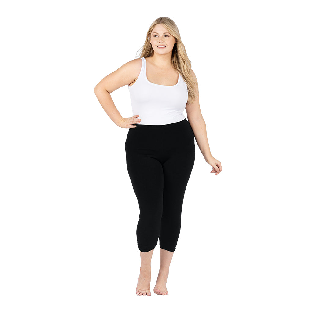 Knit Bliss: Ultra-Comfy Capri Tights