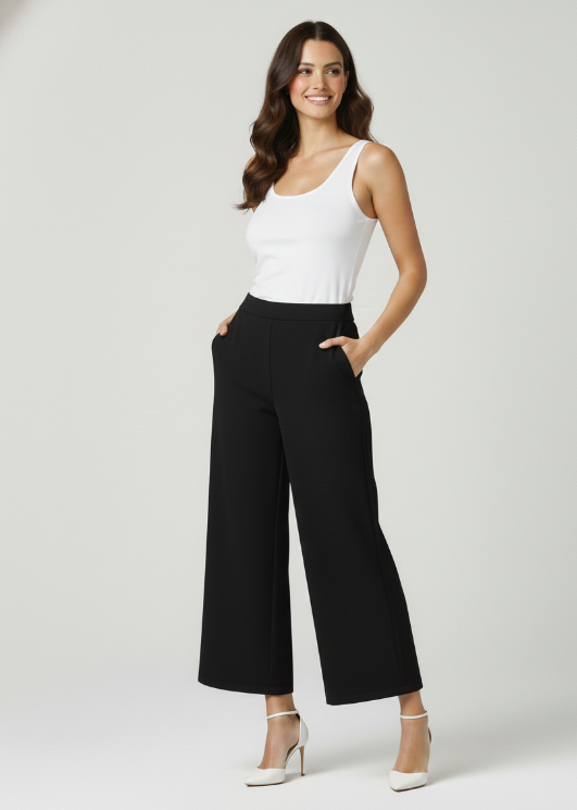 Stella Effortless Wide-Leg Trouser