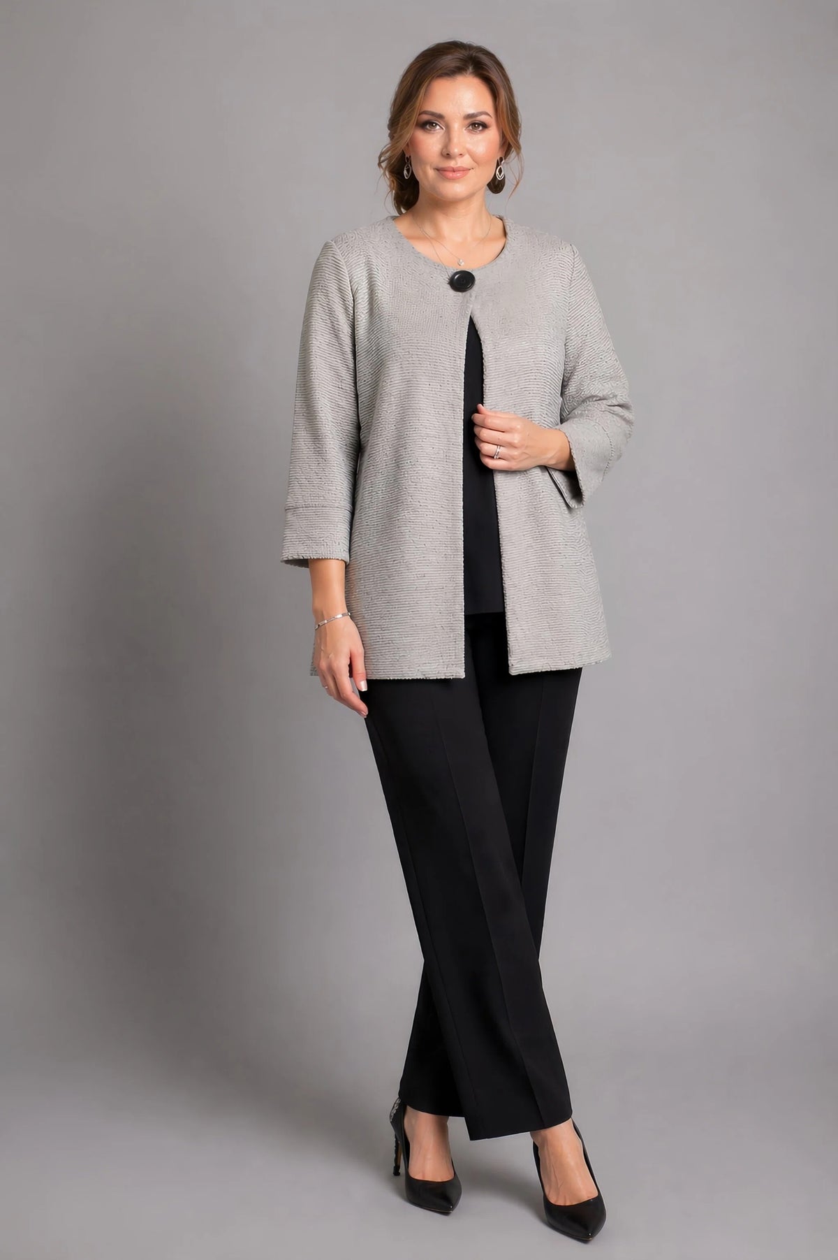 Luna Textured Flowy Jacket