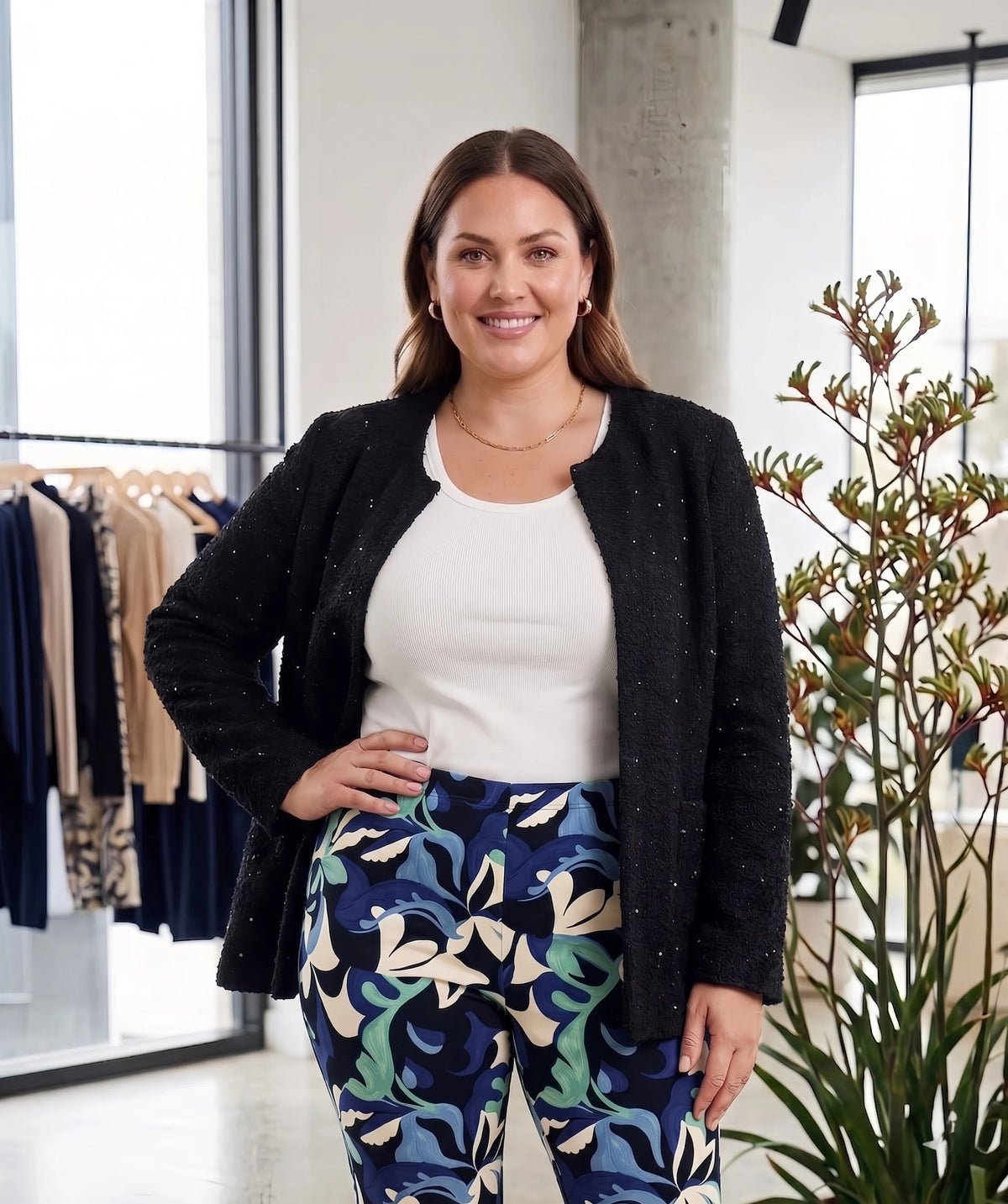 Vivienne Classic Printed Pants