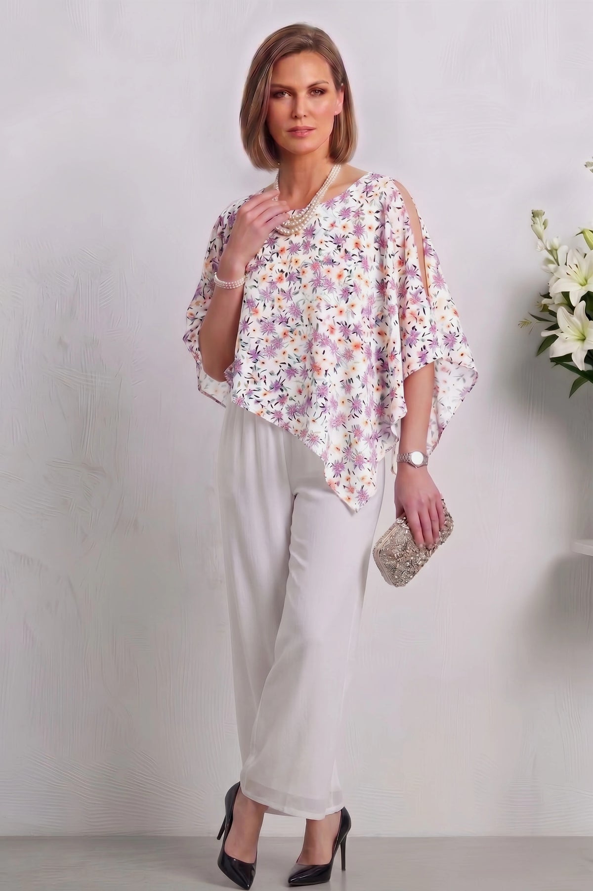 Effortless Elegance Overlay Top