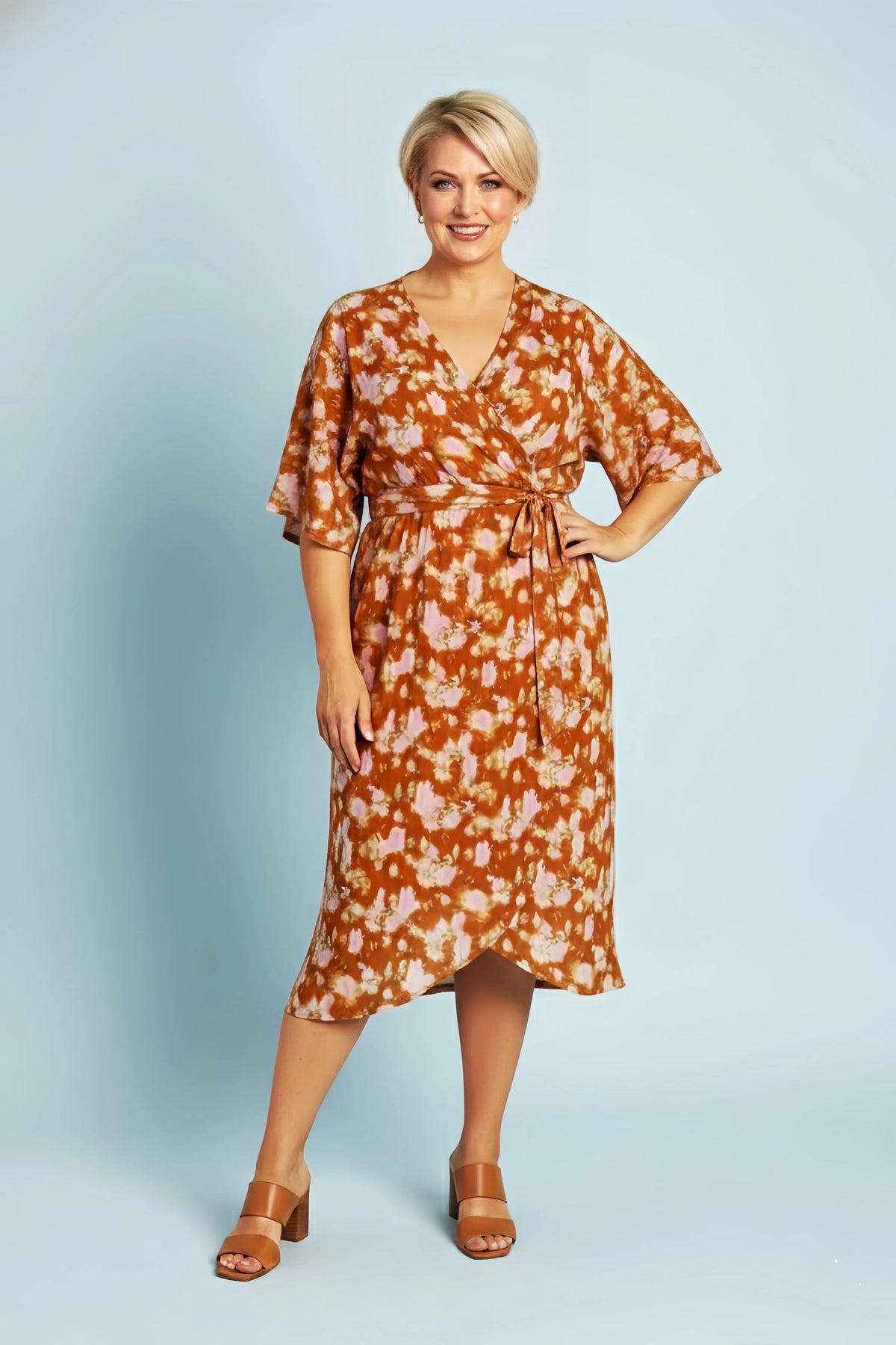 Willow Grace Wrap Dress