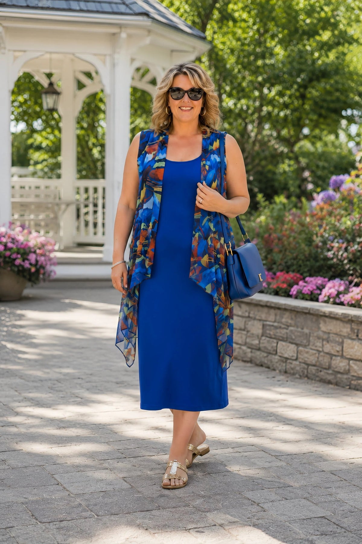 Elara Longline Vest with Relaxed Fit