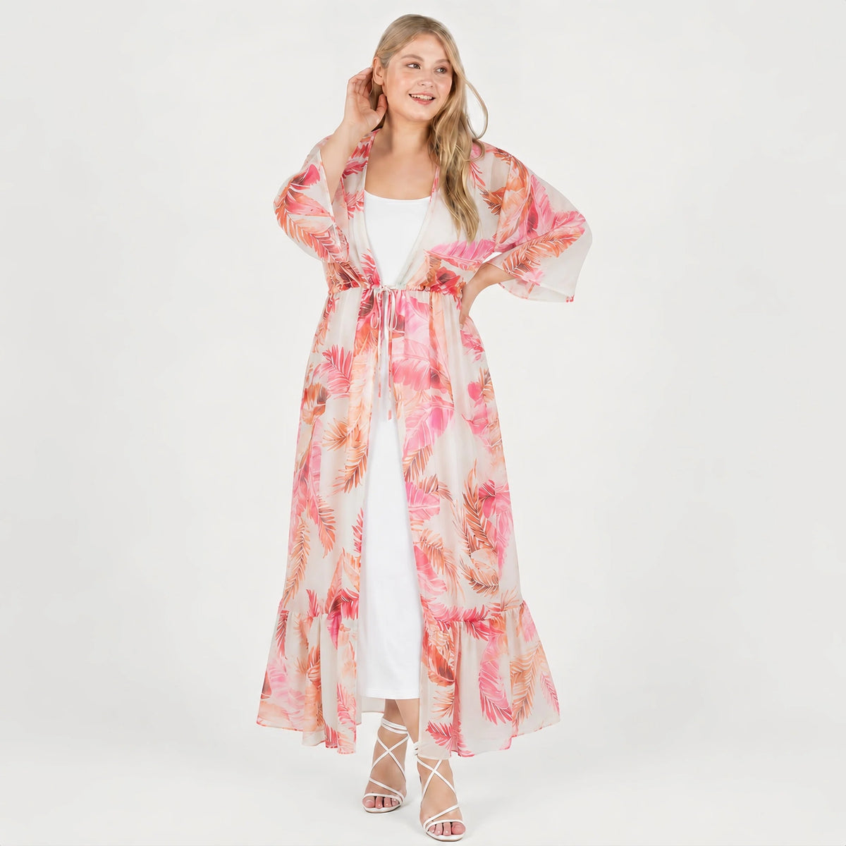 Amelia Chiffon Cardigan Top