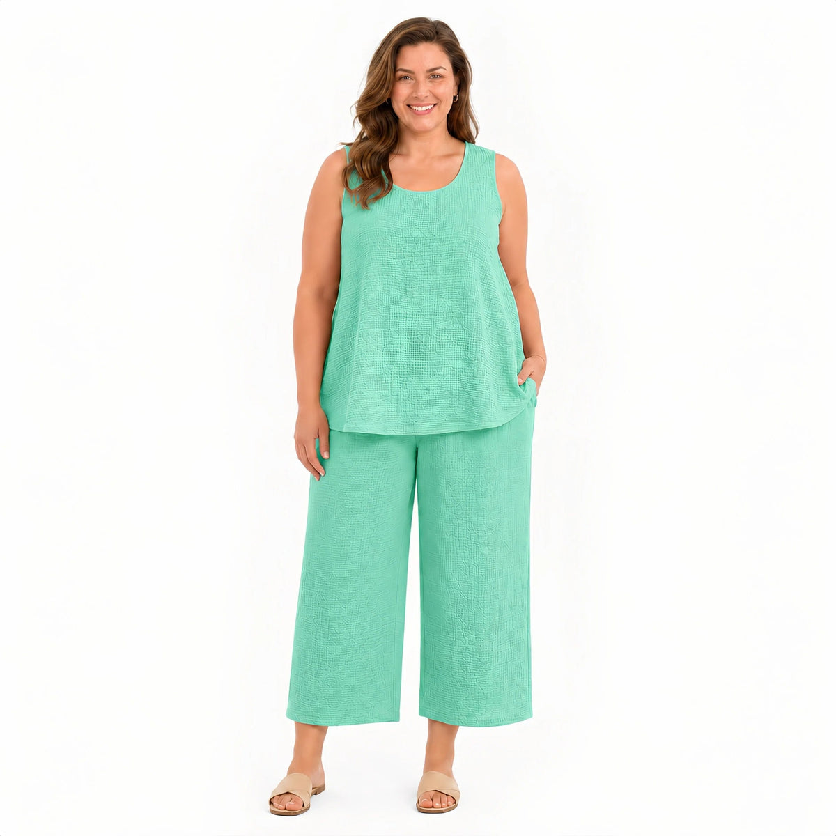 Clara Soft  Cotton Drape Everyday Top