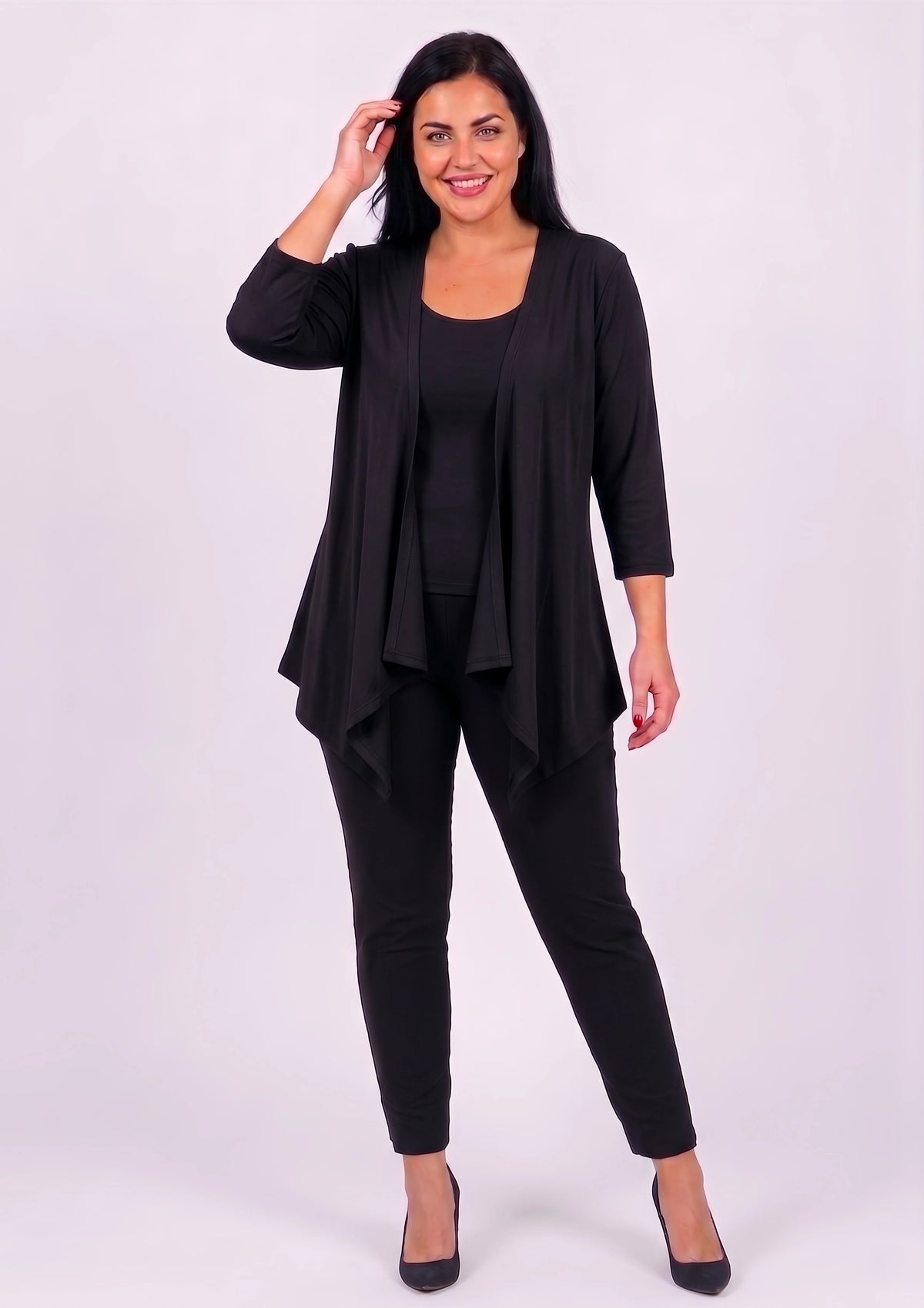 Lila Soft Knit Swing Cardi
