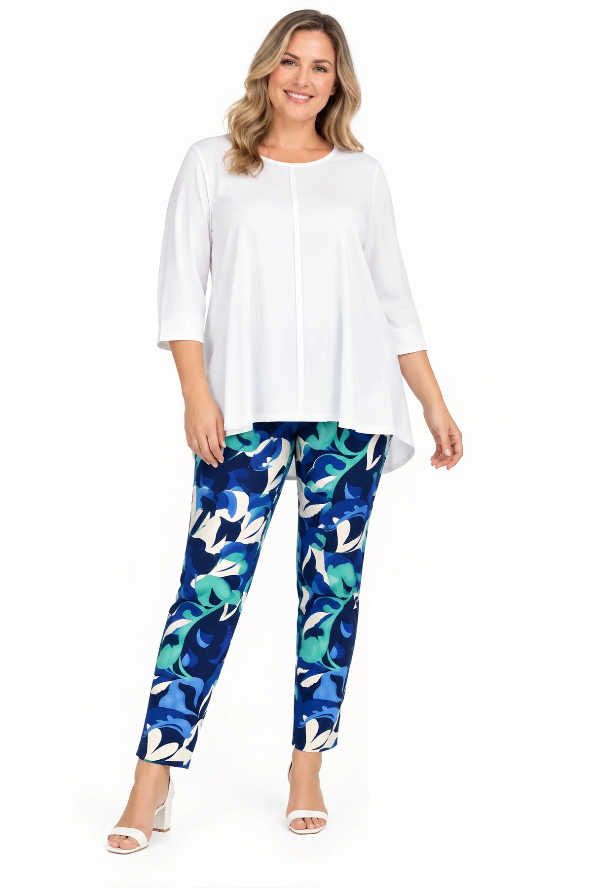 Vivienne Classic Printed Scuba Pants