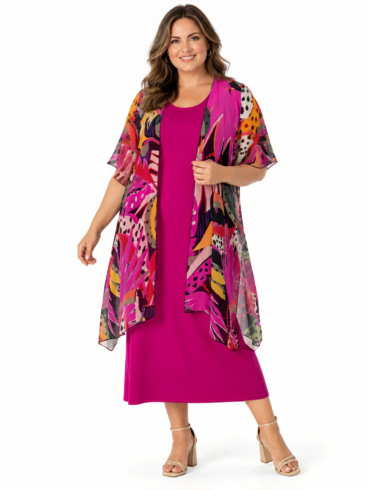 Aria Longline Cardigan Kaftan